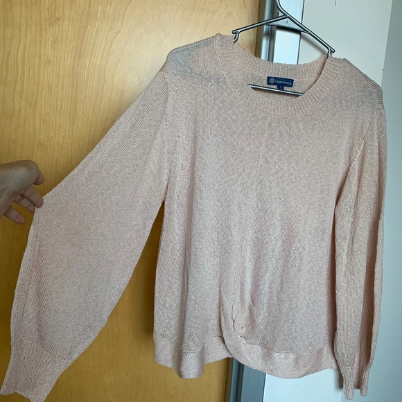 FREE PEOPLE Alpaca Chunky Knit Sweater Oversized Bishop Sleeve Medium - Large - Picture 16 of 16